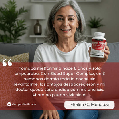 Blood Sugar Complex: Elimina las bacterias malas de tu pancreas