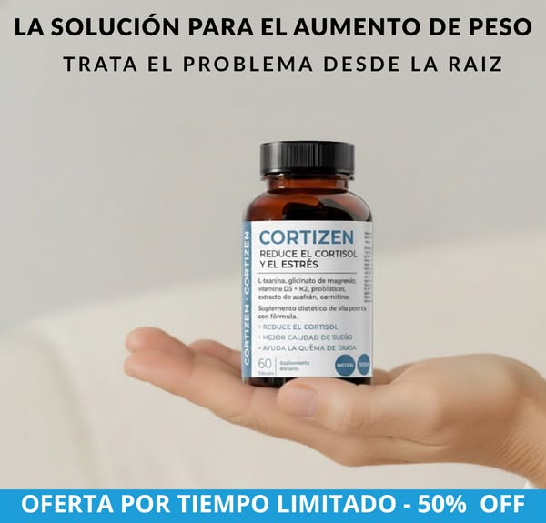 CORTIZEN | Tu aliado natural contra el insomnio y el exceso de cortisol