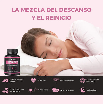 MENO Liponight - Quemador de Grasa Nocturno
