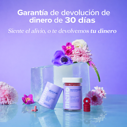 Gomitas Meno - Alivia los sintomas de la Menopausia