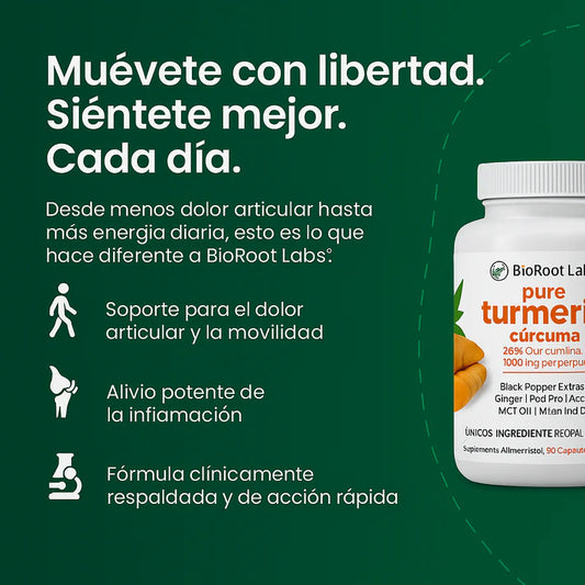 Cúrcuma Curcuminoides – Potente Antiinflamatorio Natural
