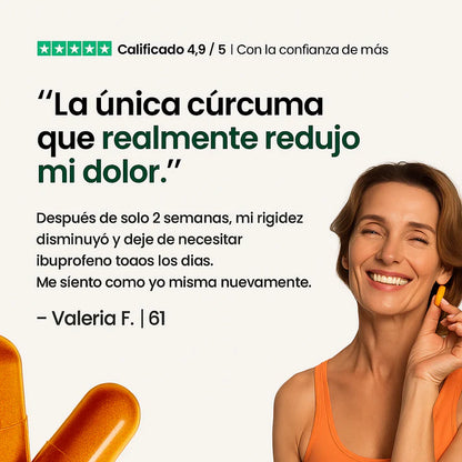 Cúrcuma Curcuminoides – Potente Antiinflamatorio Natural