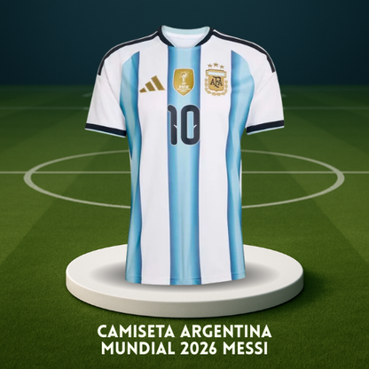 OFERTA ULTIMAS UNIDADES | Camiseta Argentina Mundial 2026 Messi + PAQUETE de REGALO