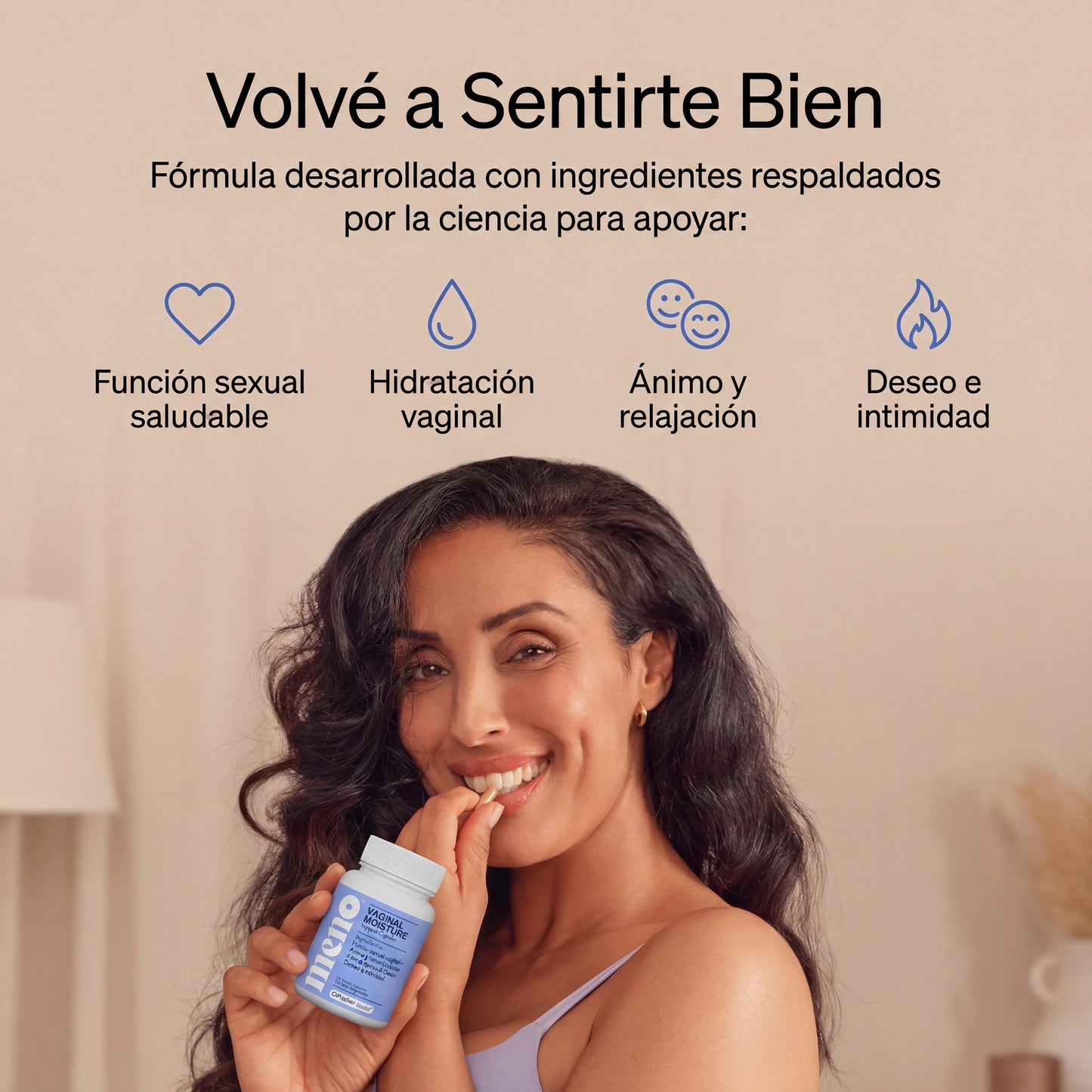MENO Moisture - Recupera la humedad vaginal
