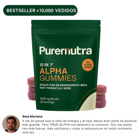 Gomitas ALPHA | Potencia Masculina y Energía Extrema