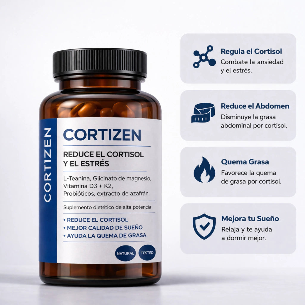 CORTIZEN | Tu aliado natural contra el insomnio y el exceso de cortisol