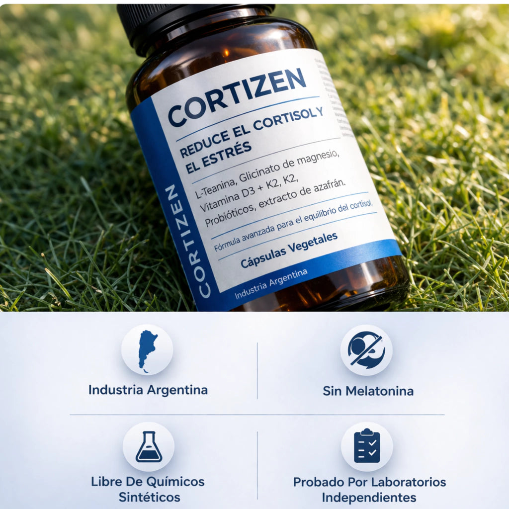 CORTIZEN | Tu aliado natural contra el insomnio y el exceso de cortisol
