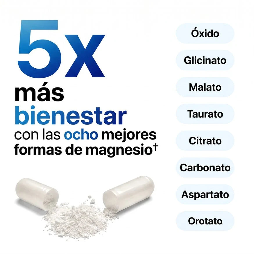 Complejo Magnesio Fórmula 8 en 1